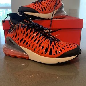 Nike air max 270 ispa in blue void/black terra orange